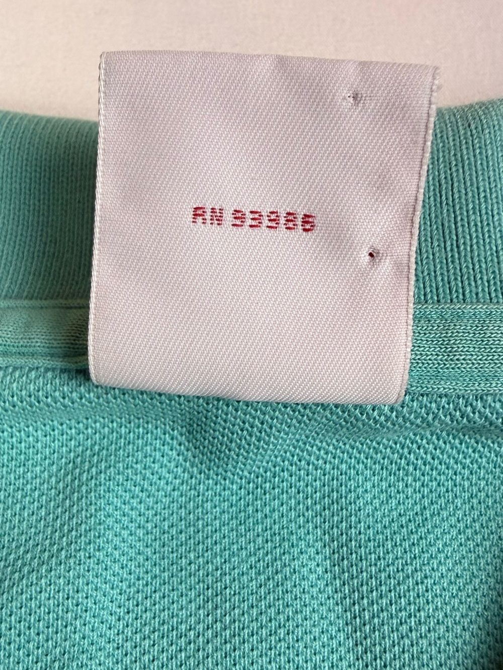 Brooks Brothers Performance Polo Shirt Mens L Aqua Turquoise Original Fit - Picture 5 of 10